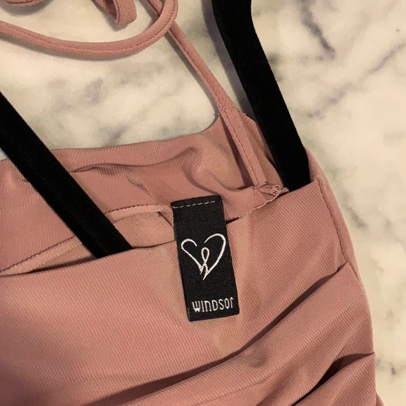 *Never Worn* Windsor long sleeve blush pink bodysuit size small - Picture 3 of 5